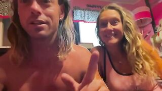 A couple enjoys a passionate summer sex on the lake