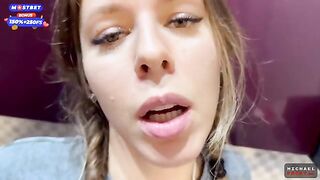 The girl does not mind fucking with her flatmate in the kitchen from time to time