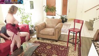 I’m teaching my stepson how to have sex, and I let him use my butthole in this steamy homemade video