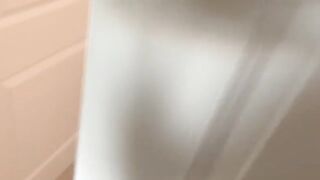 The goth girl gets spied on while undressing by her stepbrother