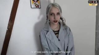 A random girl scared me, but she turned out to be a nympho