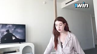 My horny step sister seduced me to fuck her in my room