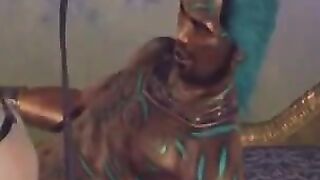 A cute brunette woman takes a big dick and is having fun