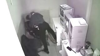 The employee was fired for having sex at work with a hidden camera