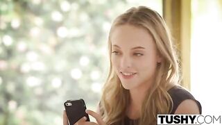 Man fucked in his ass by two students in a threesome FFM