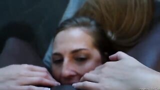 Beautiful girls satisfy sexual needs of each other without any guys