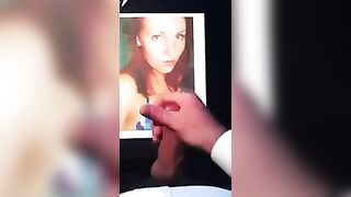 Finger in the photo for Marissa - behind the scenes