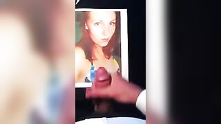 Finger in the photo for Marissa - behind the scenes