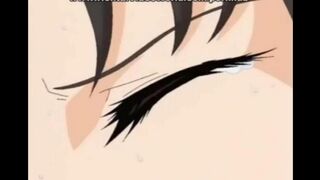 Comic animation with a hot woman who squirts semen