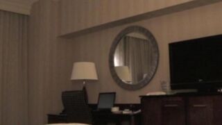 The guy brought a whore to the hotel room and undressed her