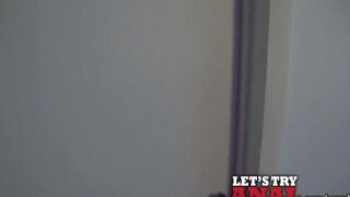 Czech blonde Kitty Jane takes it hard in her tight ass in this hot video
