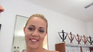 A whore agreed to suck a guy's dick for a new dress