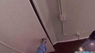 Fucking a beautiful whore in black stockings
