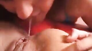 Two charming girls in anal coweling with an intense and passionate performance