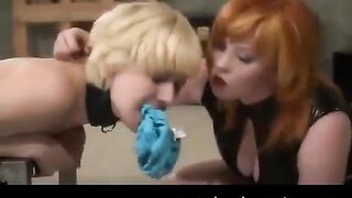 Lesbian porn with a touch of BDSM and bondage