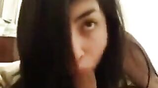 A lesson on how to properly perform a blowjob on a guy’s impressive member
