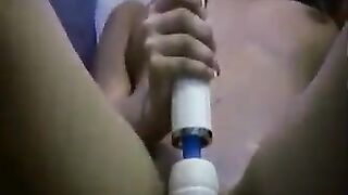 The second man showed her how to do it properly