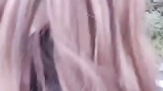 A girl was picked up at the bus stop and fucked