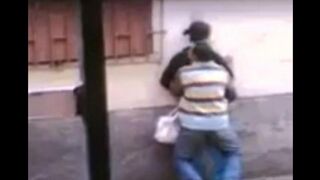 I wanted to fuck on the street, so we didn’t even go into the house