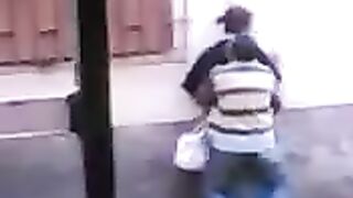 I wanted to fuck on the street, so we didn’t even go into the house