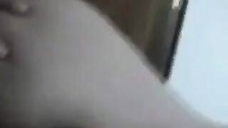 Negro man fucked her ass and made a sexy video about it