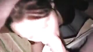 A lovely blowjob from a hot lover Maria in POV style