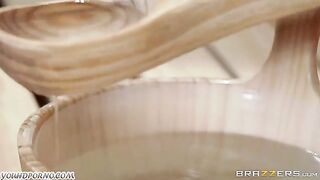 A man offered sex to a mature woman in the sauna, she agreed