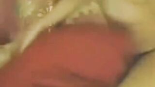An Asian beauty got excited and started masturbating in front of the webcam