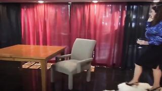 A mature woman seduced her neighbor while her husband was away at work