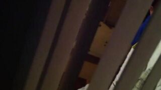 The guy shoots his neighbors having sex with a hidden camera