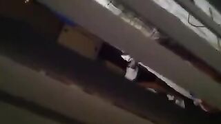 The guy shoots his neighbors having sex with a hidden camera