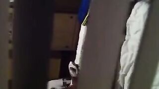 The guy shoots his neighbors having sex with a hidden camera