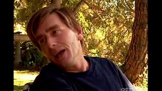 A young beautiful girl is fucking in nature with her lover