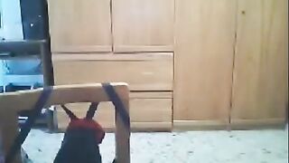 A hot woman fucks in front of the camera and her husband