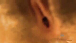 A man got his donger sucked by a hairy cunt in this hot vid