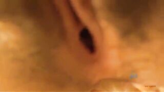 A man got his donger sucked by a hairy cunt in this hot vid