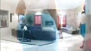 A fat black woman gets fucked on the couch by BBC