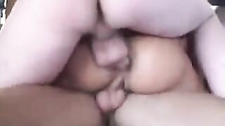 Loves to get fucked by two guys at once