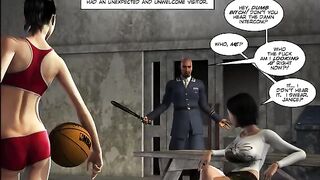 Bitch is getting fucked in comic porn