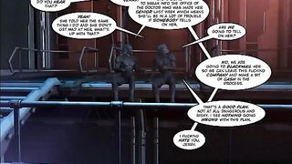 Mature woman fucks with a guy in this hot porn comic