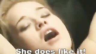 Beata has fun with a girlfriend using a strapon