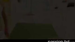 A nice chick was fucking while listening to music