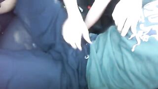 Blonde started sucking dick in the car, it was a hot day