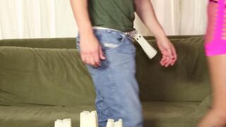 A masseur screwed blonde bitch with juicy ass at massage session