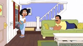 A porn parody of the famous TV show "The Cleveland Show"
