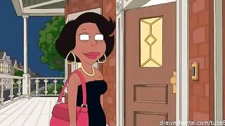 A porn parody of the famous TV show "The Cleveland Show"