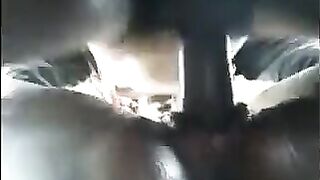 A black girl caresses herself, moaning, and showing her wet pussy