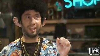 A handsome guy has sex with all these girls in one day