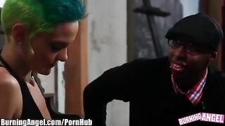 An adult bought a young guy and dominates him in an intense session