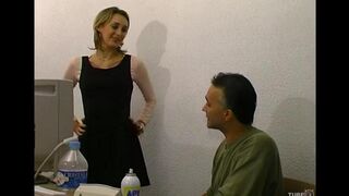 An old man fucks his younger sister, who has no husband